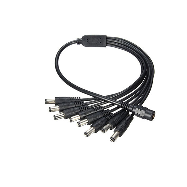 5.5x2.1mm DC 1 Female to 8 Male Power Splitter Cable.jpg 5.5x2.1mm DC 1 Female to 8 Male Power Splitter Cable.jpg