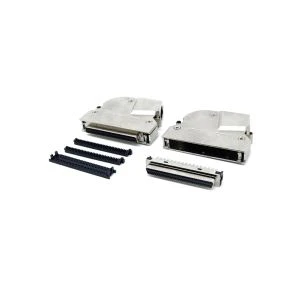 90 grādu HD 68 pin sieviešu SCSI savienotājs